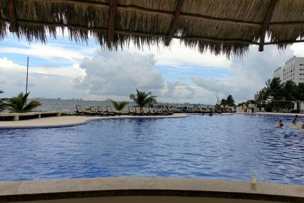 Hermoso Condo De 2 Habitaciones Frente Al Caribe 칸쿤 외부 사진