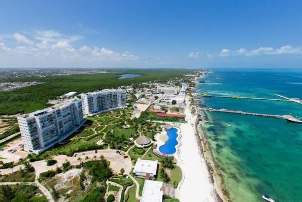 Hermoso Condo De 2 Habitaciones Frente Al Caribe 칸쿤 외부 사진