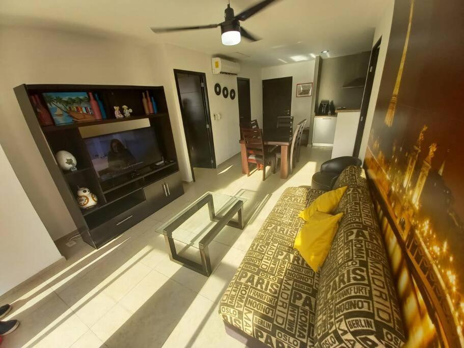 Hermoso Condo De 2 Habitaciones Frente Al Caribe 칸쿤 외부 사진