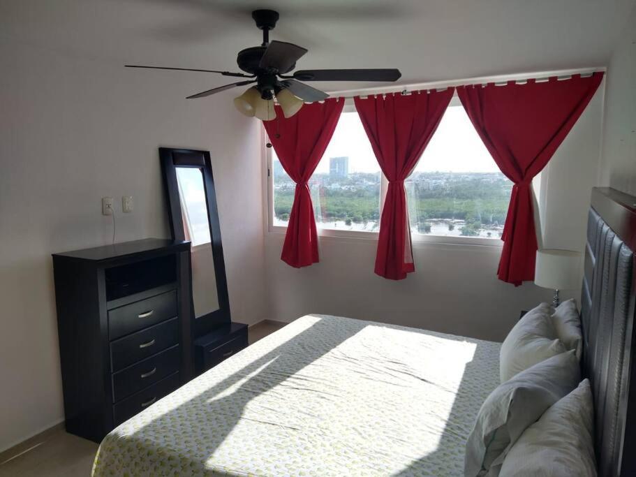 Hermoso Condo De 2 Habitaciones Frente Al Caribe 칸쿤 외부 사진