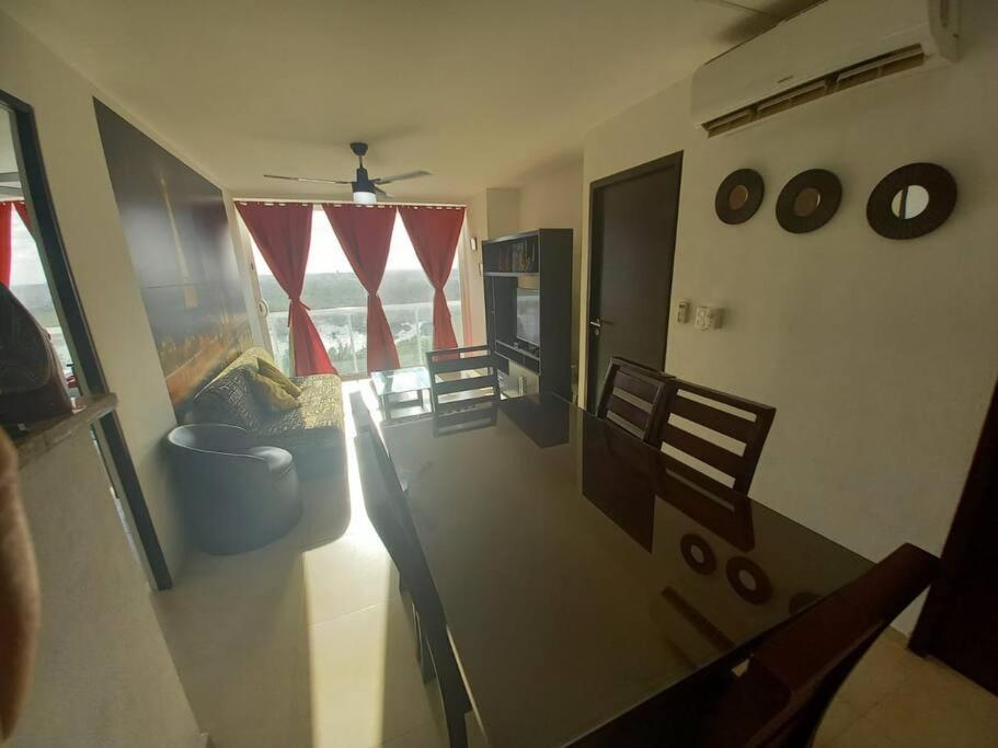 Hermoso Condo De 2 Habitaciones Frente Al Caribe 칸쿤 외부 사진